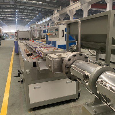 Good price производственной линии доски древесины винт пластиковой WPC 80kg/H 1200mm конический двойной онлайн