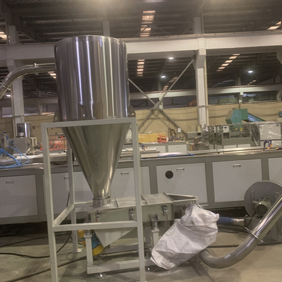 Хорошая цена. Линия 600kgs/H Pelletizing PVC 2 этапов пластиковая для дробить повторно использованные материалы онлайн